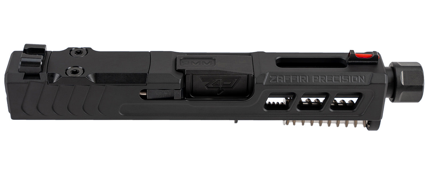 Zaffiri Precision ZPS.3.43.BLK.CU.2 Complete Upper 9mm Black Nitride Stainless Steel Glock 43