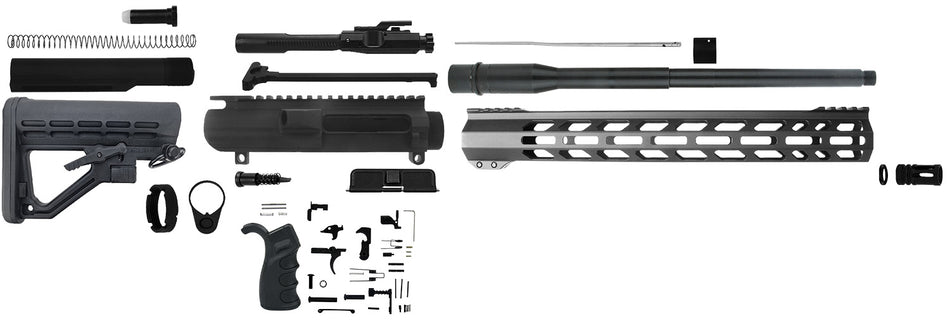 TacFire SSRK308LPK16N AR Rifle Build Kit .308 Win 16" Black