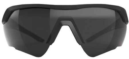 Glock Crossover Tactical Shooting Glasses - Smoke Lens, Black Frame