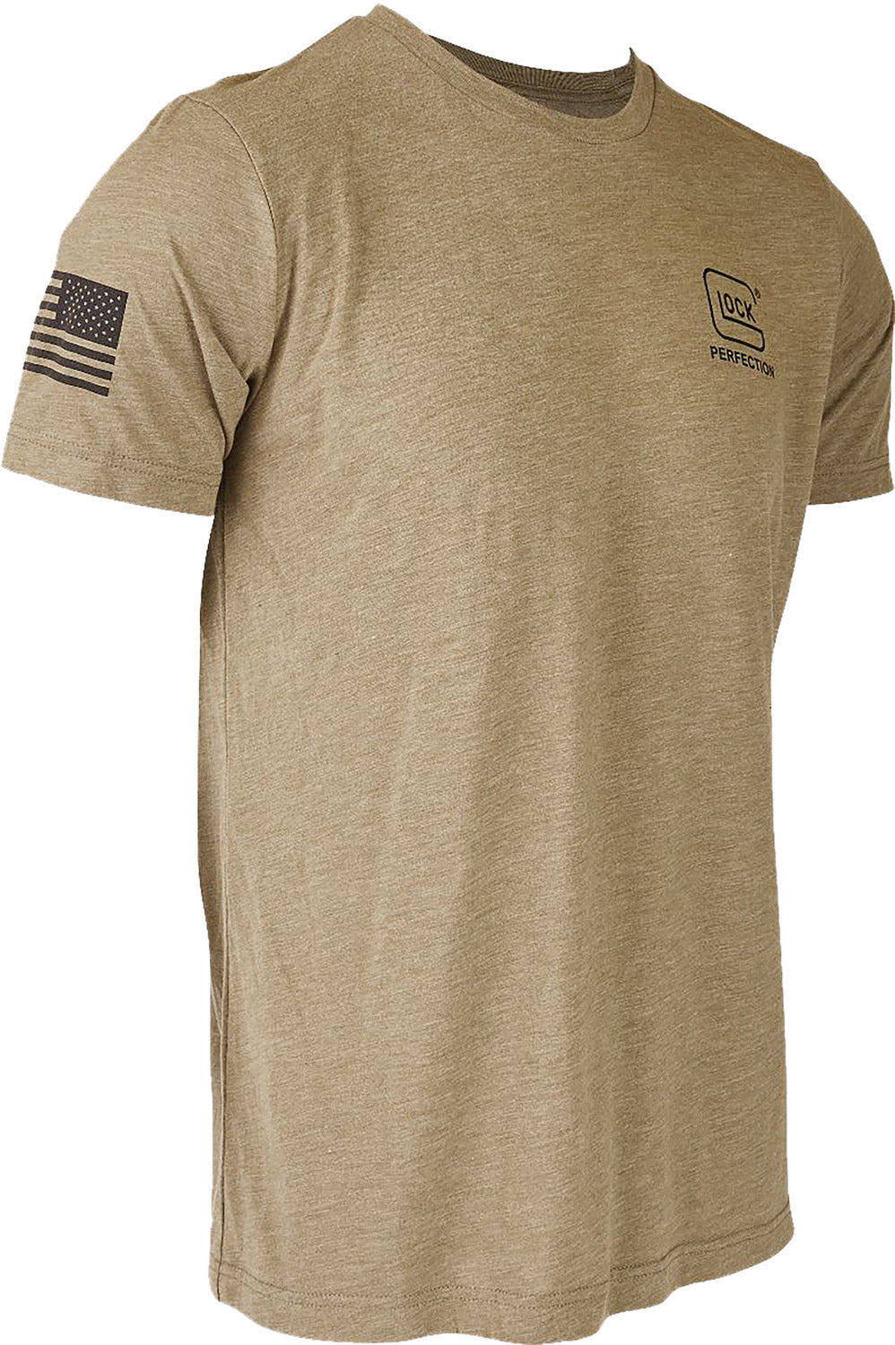 Glock 2nd Amendment Olive T-Shirt Cotton/Polyester Short Sleeve XL