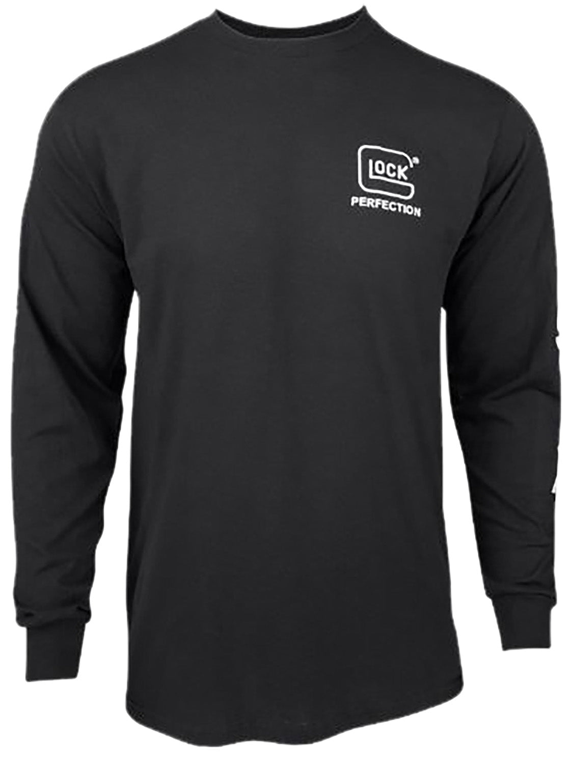 Glock Perfection Black Pre-Shrunk Cotton Long Sleeve T-Shirt XL