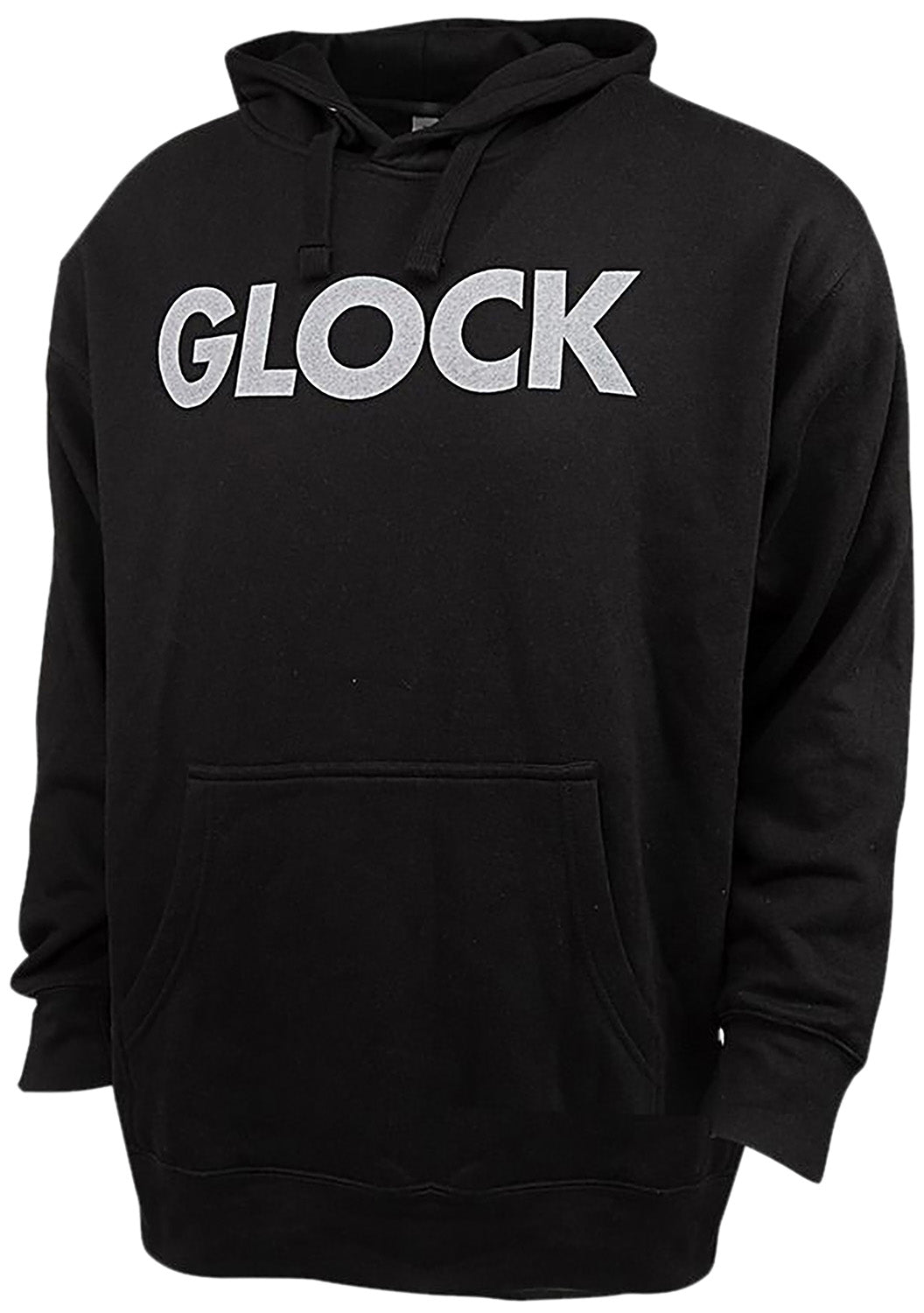 Glock Traditional Hoodie Black Soft Fabric Long Sleeve Medium