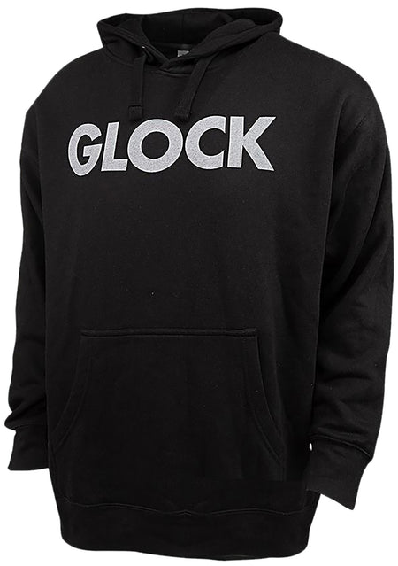 Glock Traditional Hoodie Black Soft Fabric Long Sleeve Medium
