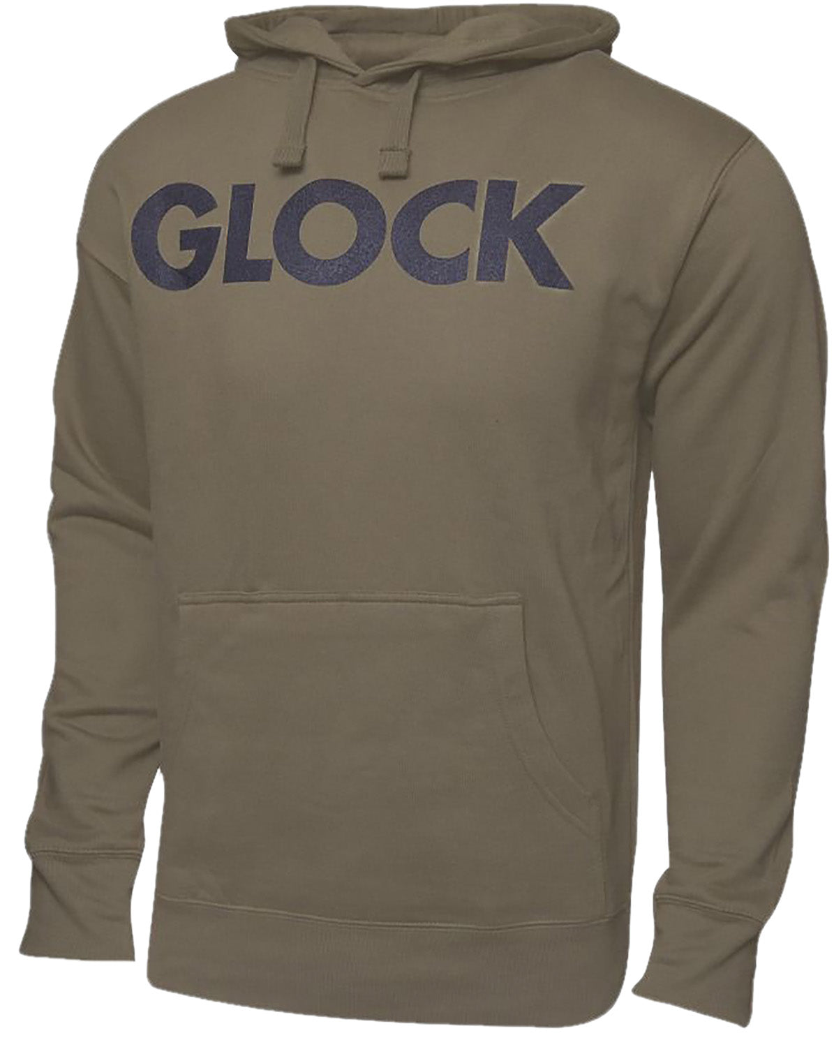 Glock Traditional Hoodie OD Green Soft Fabric Long Sleeve Medium