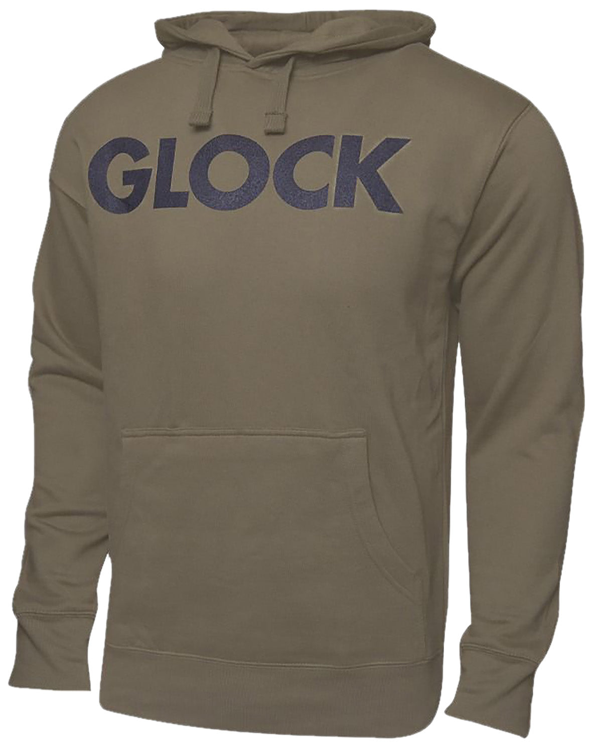 Glock Traditional Hoodie OD Green Soft Fabric Long Sleeve Large