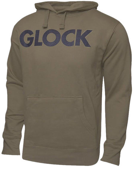Glock Traditional Hoodie OD Green Soft Fabric Long Sleeve XL