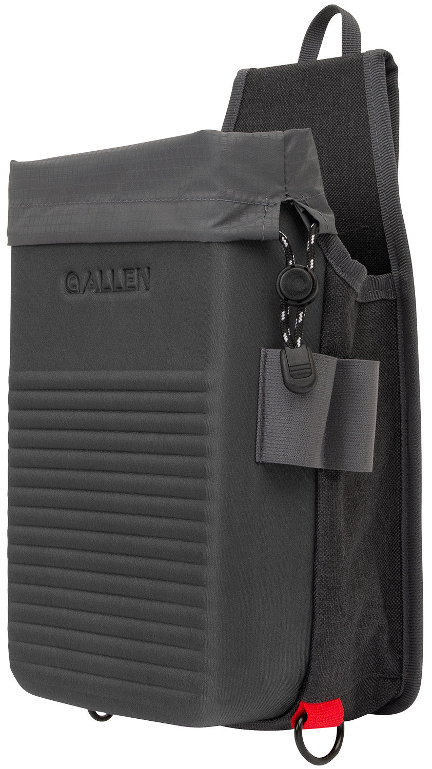 Allen 8334 Competitor Double Compartment Shotgun Shell Bag, 12 Gauge, Gray Molded EVA