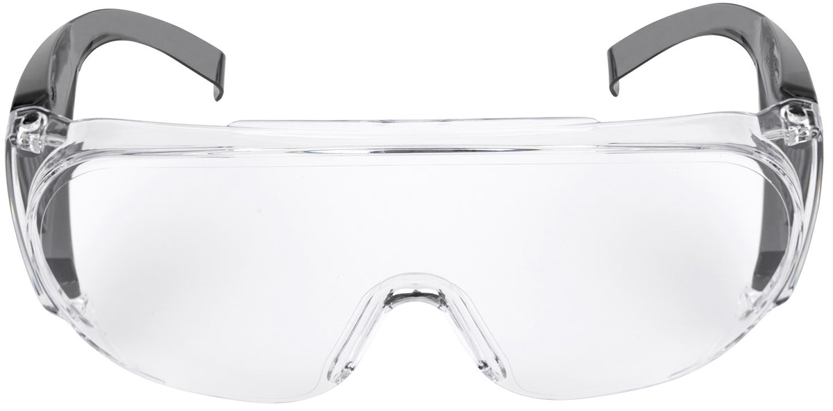 Allen Ultrx Safety Glasses Clear Lens Black Frame Shooting