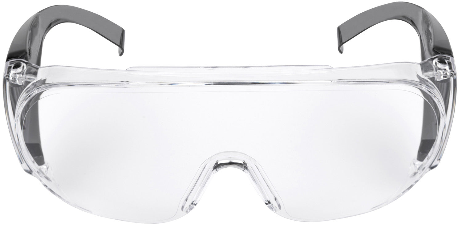 Allen Ultrx Safety Glasses Clear Lens Black Frame Shooting
