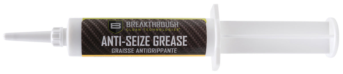 Breakthrough Clean BTAS12CC Firearm Grease 12 CC Syringe Applicator