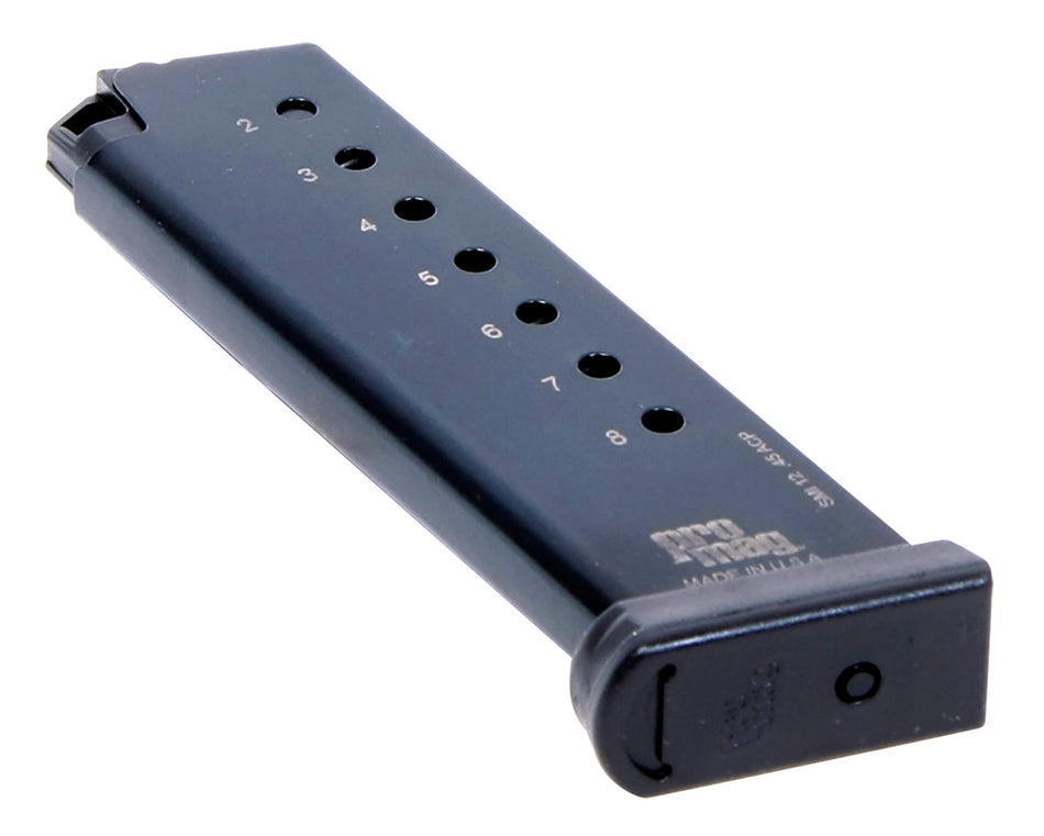 ProMag SMI12 8-Round .45 ACP Magazine for S&W 645/4506/4566/4586 Blued Steel