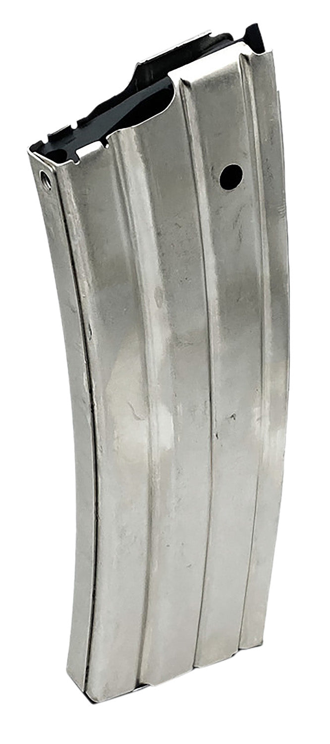 ProMag RUGA3N 30-Round .223 Rem Magazine for Ruger Mini-14 Silver Nickel-Plated