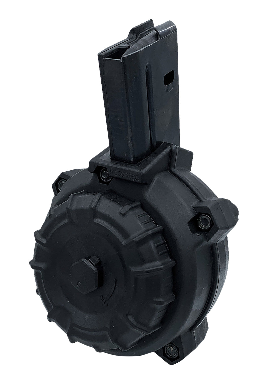 ProMag DRMA108 50rd Drum Magazine 6.8 SPC Fits AR-15 Black Polymer