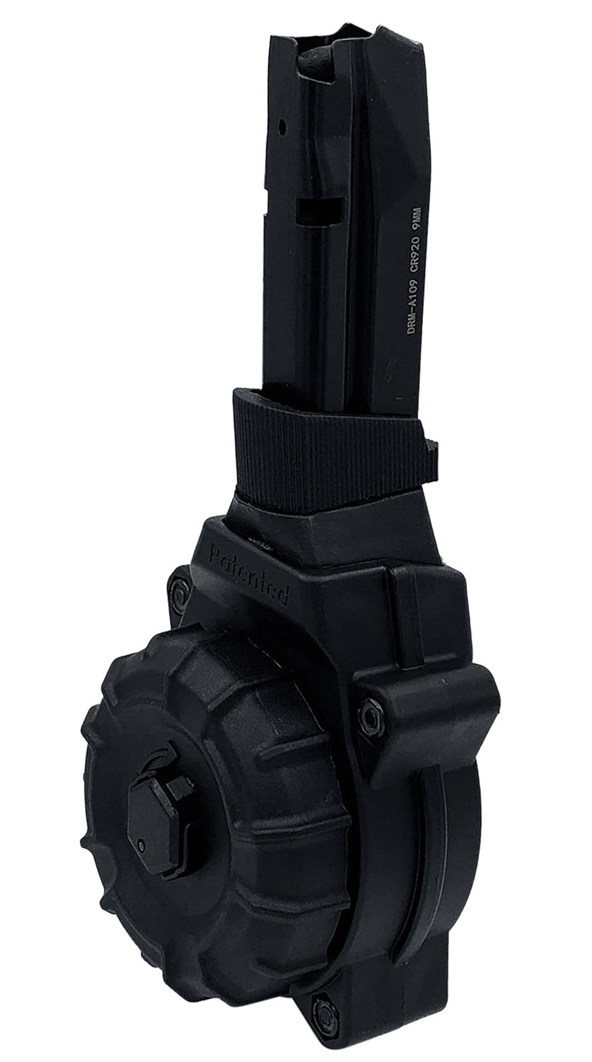ProMag DRMA109 30rd Drum Magazine 9mm Fits Shadow Systems CP920 Black Polymer