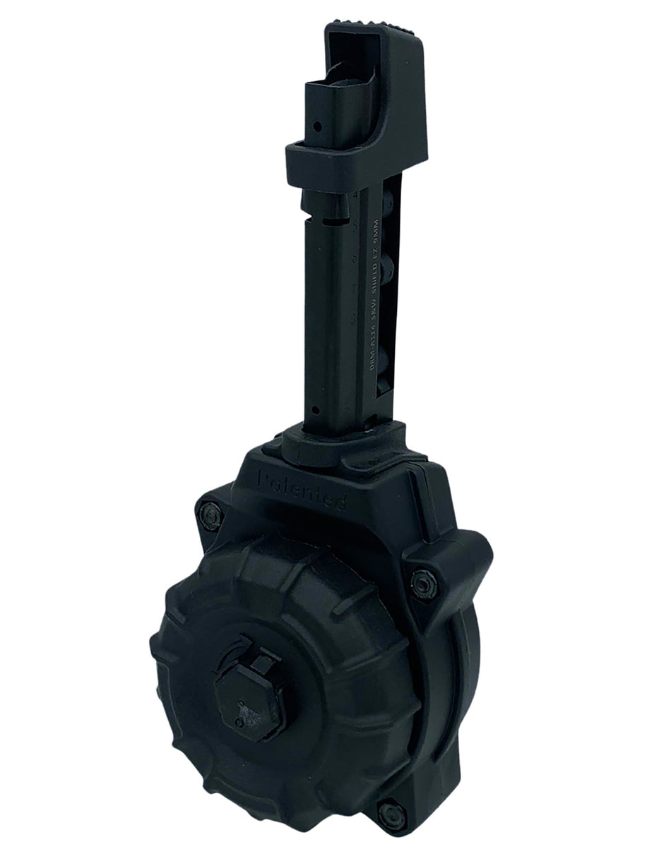 ProMag DRMA114 9mm 30rd Drum Magazine for S&W M&P Shield EZ Black Polymer