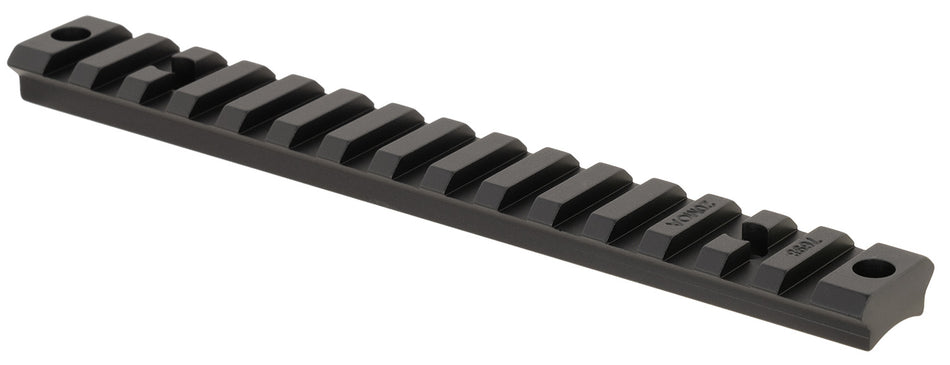 Warne 769820MOA Mountain Tech Tactical Picatinny Rail Black Anodized Aluminum Savage Axis 20 MOA