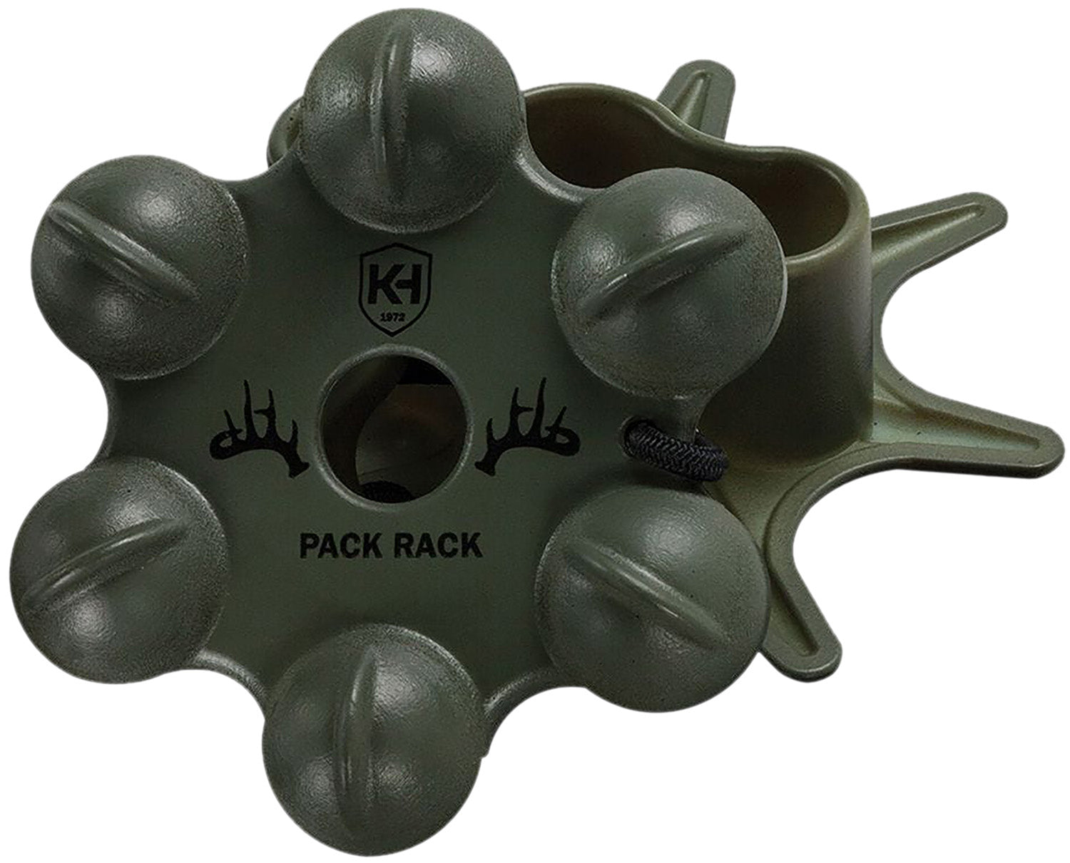 Knight & Hale KHD1019 Pack Rack Deer Rattling Call Dark Green High-Density Plastic
