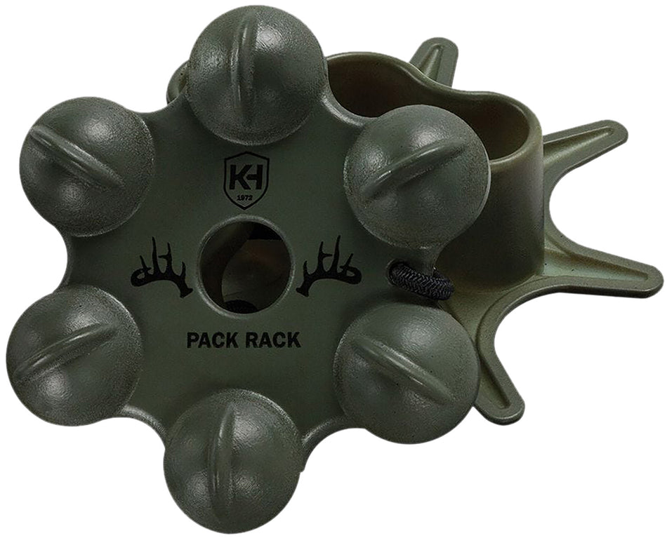 Knight & Hale KHD1019 Pack Rack Deer Rattling Call Dark Green High-Density Plastic