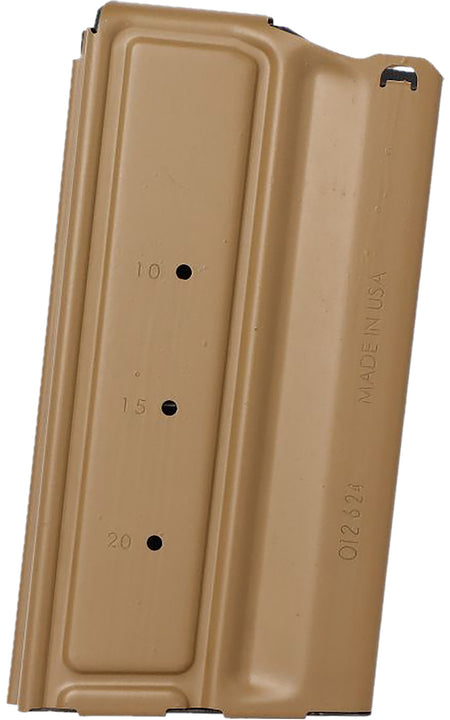 Sig Sauer MCX-Spear 20-Round Double Stack .277 Fury Magazine Coyote Tan Steel