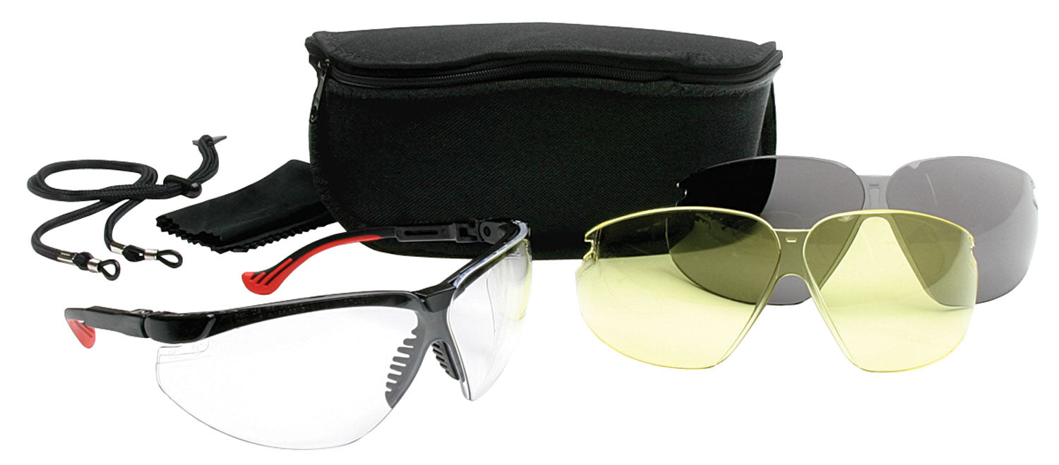 Howard Leight R01637 Genesis Eye Protection Black Frame