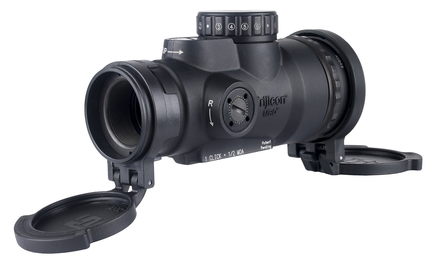 Trijicon 2200107 MRO HD Patrol Matte Black 1x 68 MOA Circle/2 MOA Red Dot Reticle