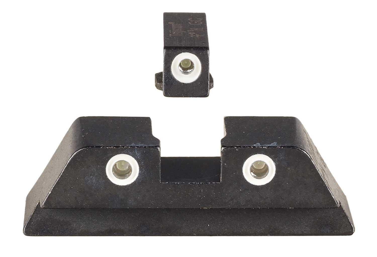 Trijicon 600179 Bright & Tough Night Sight Set for AR-15/M16 Platform with Orange Rear