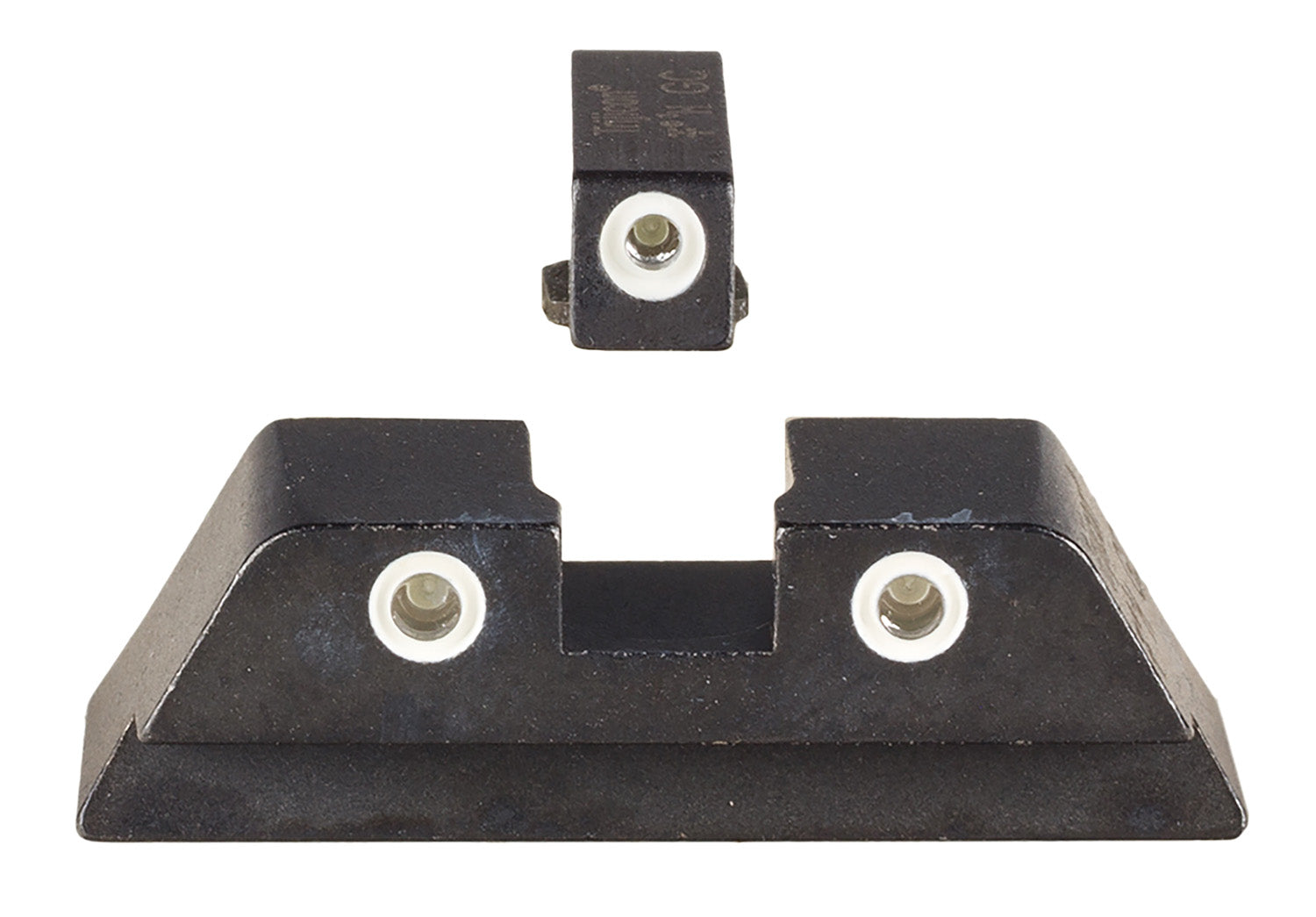 Trijicon 600182 Bright & Tough Night Sight Set for AR-15/M16 Platform with Yellow Rear