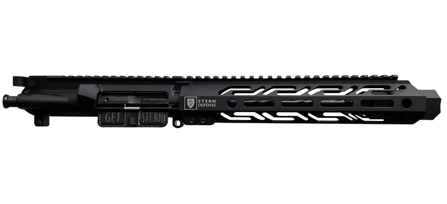 Stern Defense 015SD10INCHMOD5MLOK855 9mm 8.5" Melonite Barrel Complete Upper with 10" M-LOK Rail