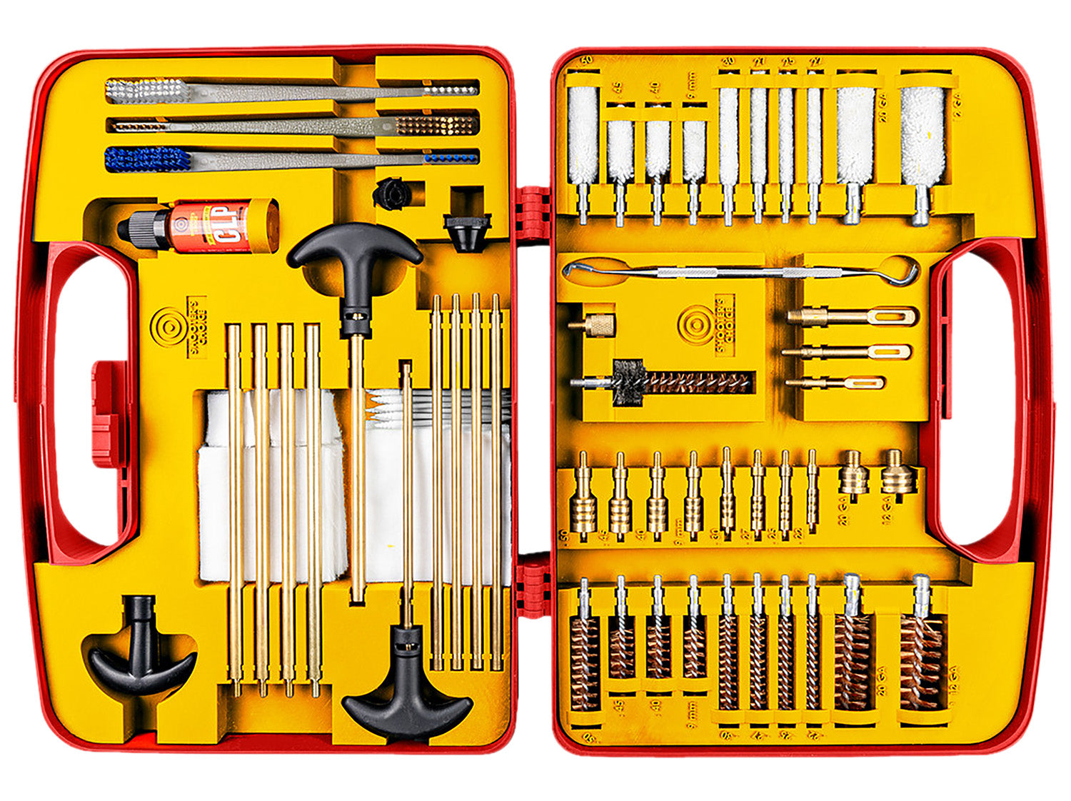 Shooters Choice Universal Gun Cleaning Kit for Rifles Pistols and Shotguns Multi