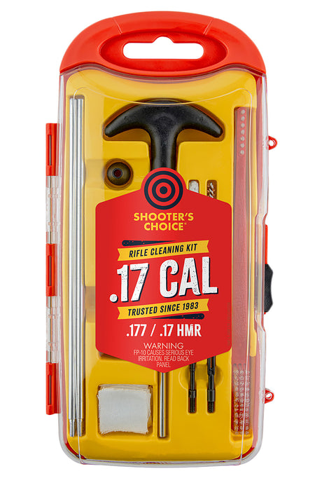 Shooters Choice SHFSRK17 17 Caliber Rifle Cleaning Kit