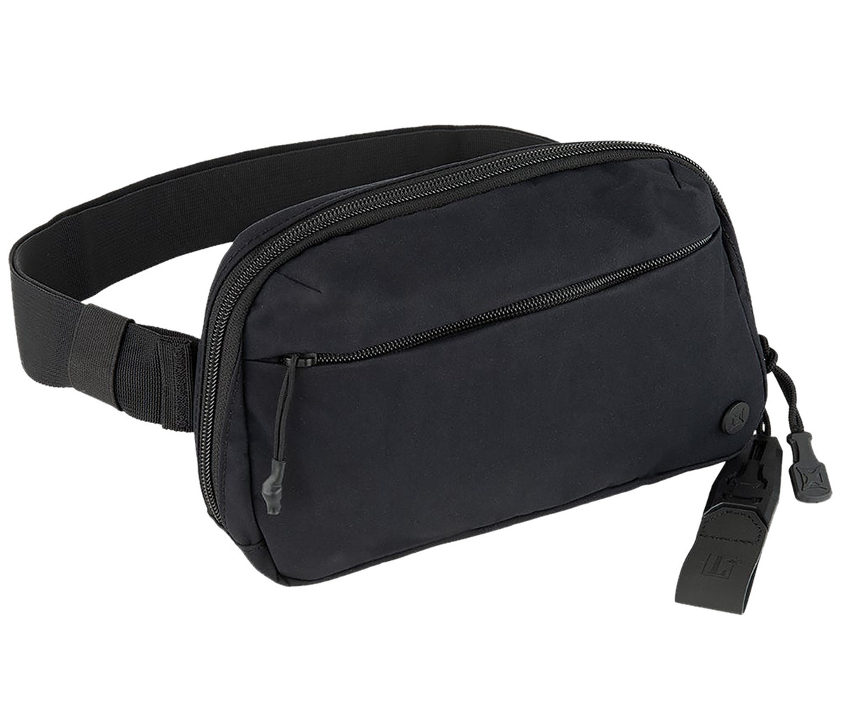 Vertx VTX5264IBK Everyday Fanny Pack 2.0 Black Nylon CCW-Ready Zipper and Velcro Closure