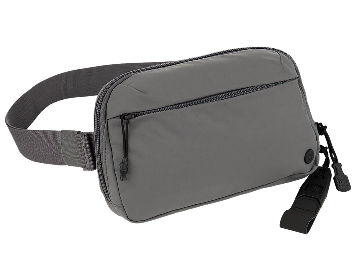 Vertx VTX5264WGY Everyday Fanny Pack 2.0 Gray Nylon CCW-Ready Zipper and Velcro Closure