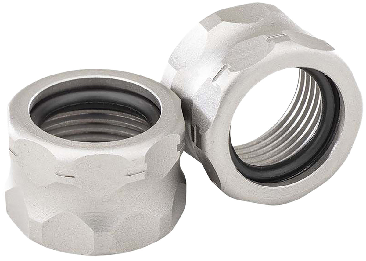 Apex Tactical 105011 Thread Protector 9mm 1/2x28 Stainless for Pistol Barrel
