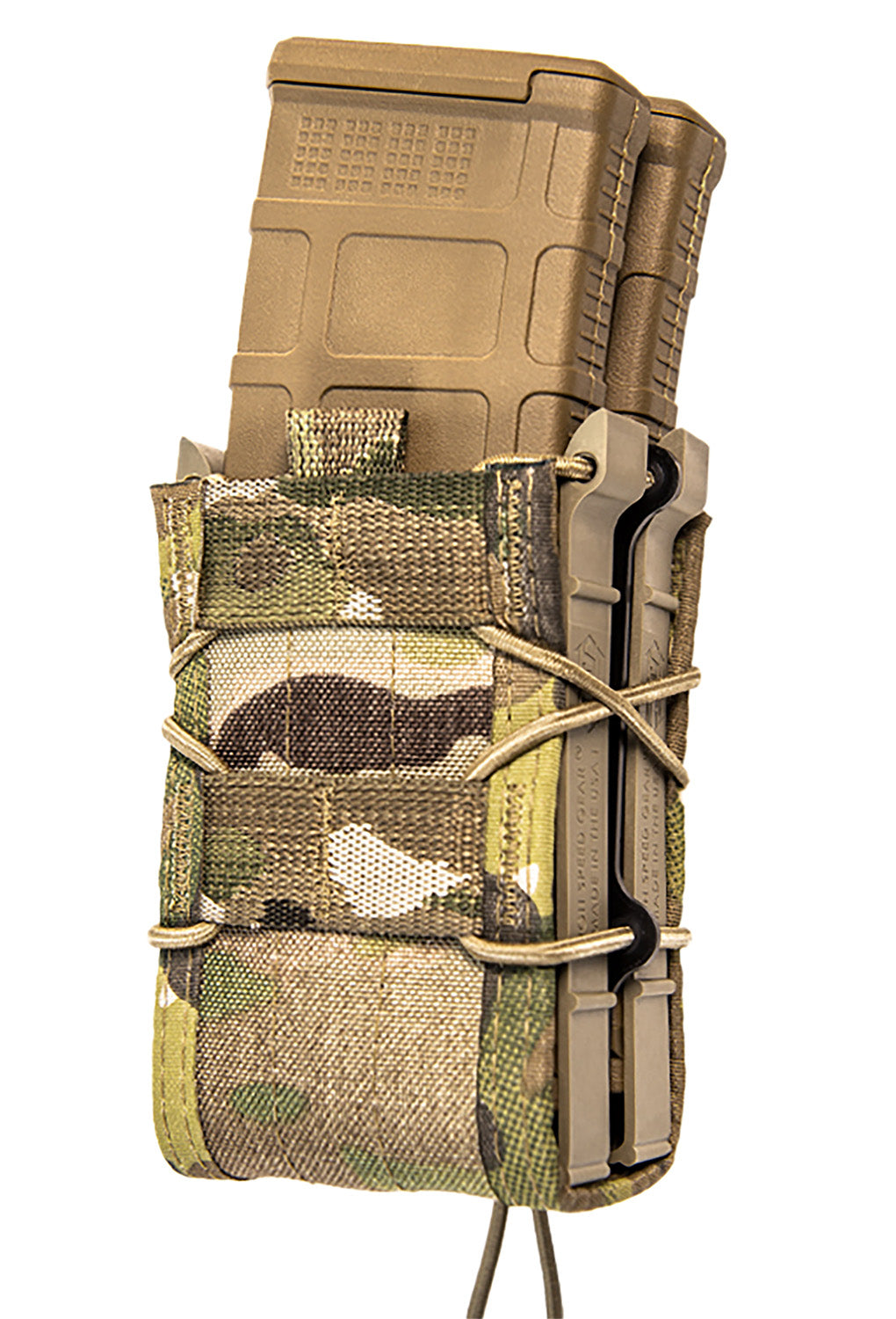 High Speed Gear TACO X2R Double Rifle Mag Pouch Multi-Cam Nylon MOLLE Mount