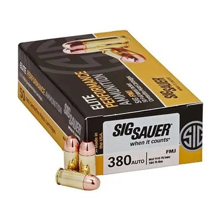 Sig Sauer  .380 ACP/Auto 100 gr FMJ ammo