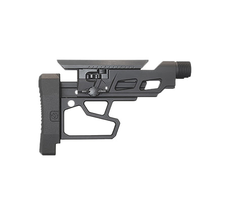 Ruger 90773 Adjustable Precision Rifle Buttstock Assembly Black Steel Aluminum Nylon