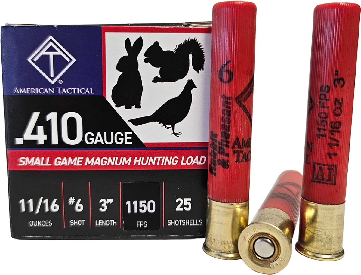 ATI Small Game Magnum .410 Bore 3 in / 3 in #6 11/16 oz