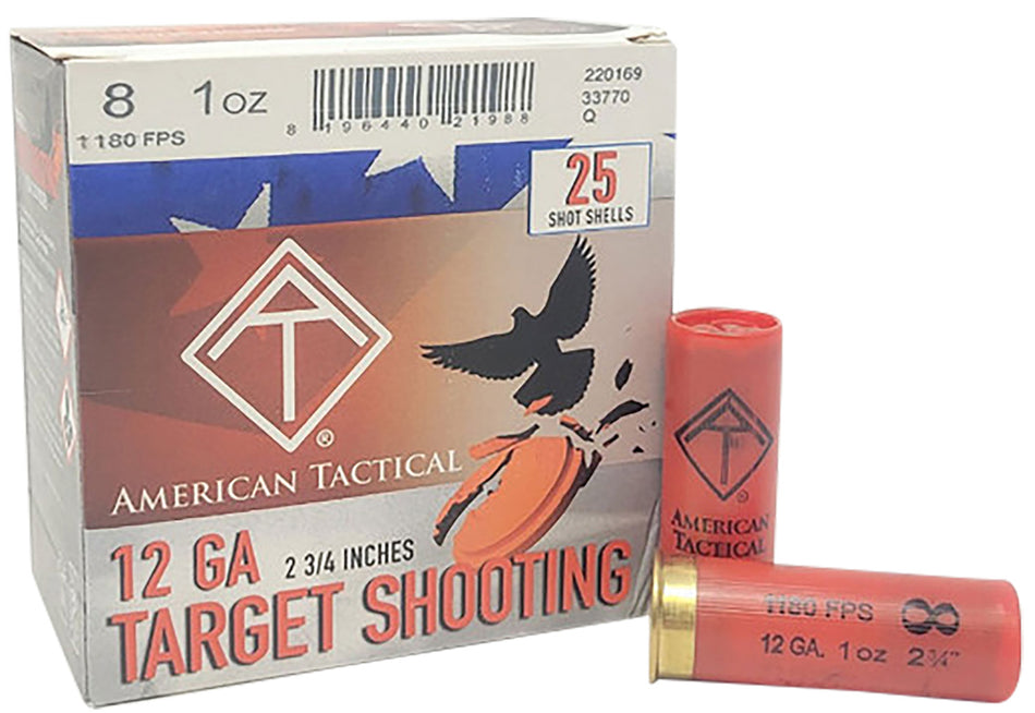 ATI Target Load #8 12 Gauge 1 oz 2.75 in