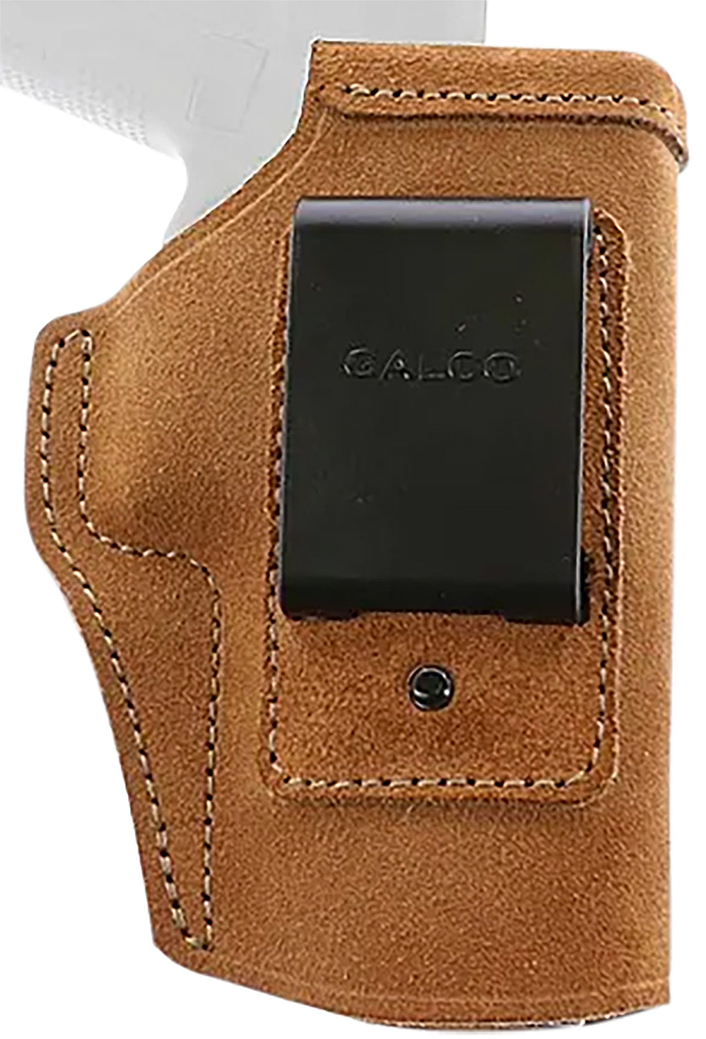 Galco Stow-N-Go IWB Holster Natural Steerhide Fits Kimber 1911 4" Right Hand