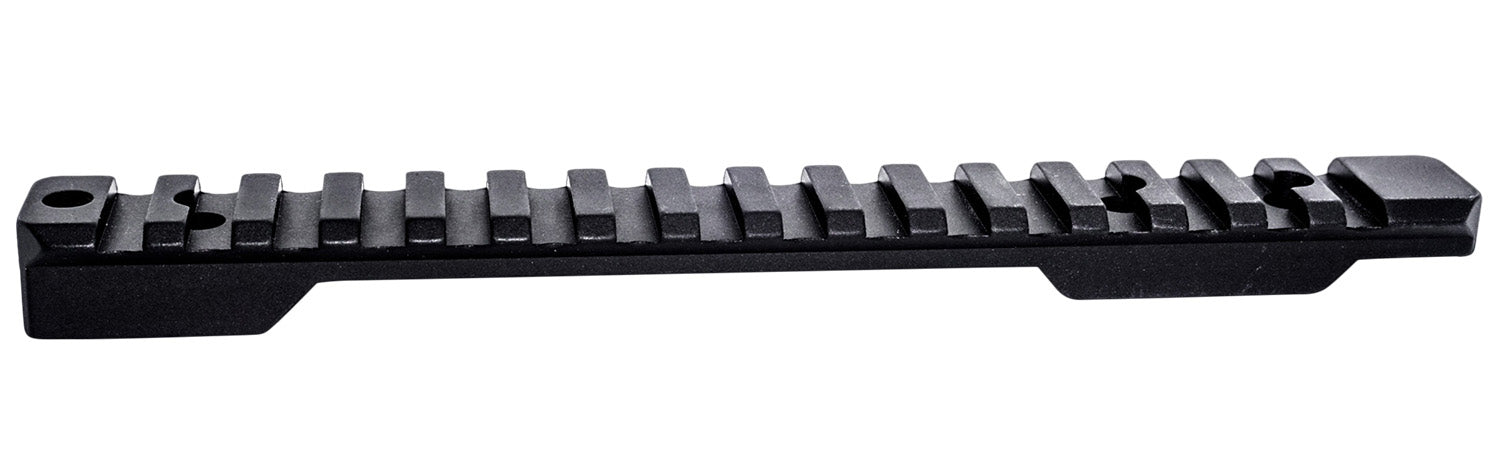Weatherby P00252705 Picatinny Rail Black Hardcoat Anodized for Mark V Magnum 9-Lug Action