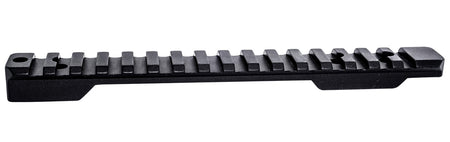 Weatherby P00252705 Picatinny Rail Black Hardcoat Anodized for Mark V Magnum 9-Lug Action