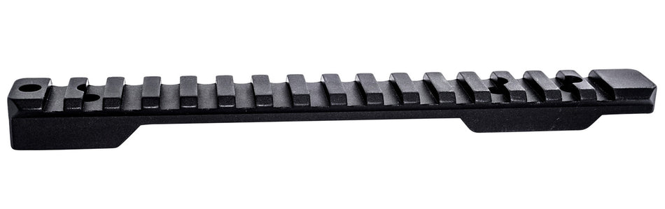 Weatherby P00252705 Picatinny Rail Black Hardcoat Anodized for Mark V Magnum 9-Lug Action