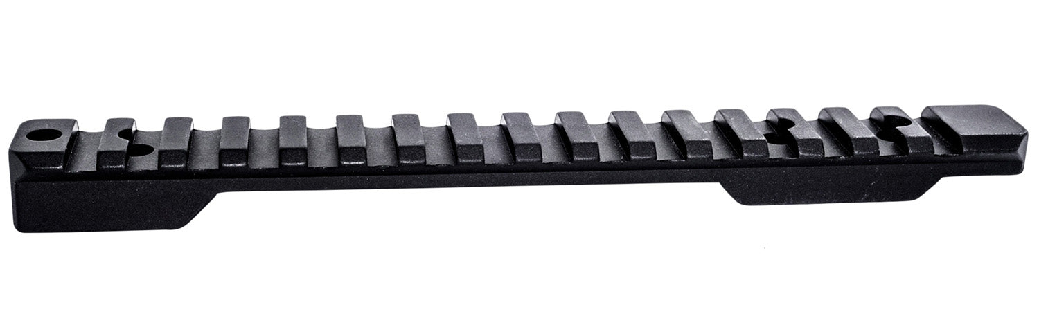 Weatherby P00252706 Picatinny Rail Black Hardcoat Anodized for Mark V Standard 6-Lug Action