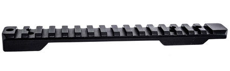 Weatherby P00252706 Picatinny Rail Black Hardcoat Anodized for Mark V Standard 6-Lug Action