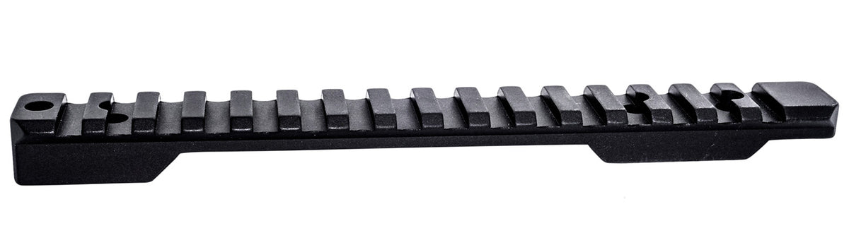 Weatherby PL0252150 PEAK 44 Picatinny Rail Black for Mark V Long Action
