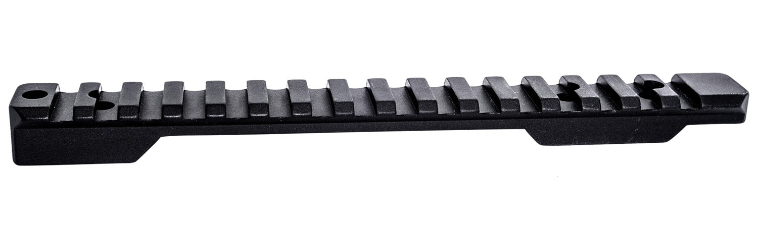 Weatherby PL0252150 PEAK 44 Picatinny Rail Black for Mark V Long Action
