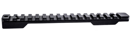 Weatherby PL0252150 PEAK 44 Picatinny Rail Black for Mark V Long Action