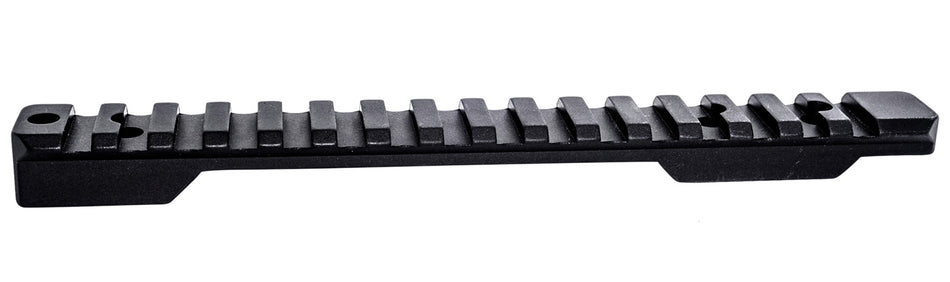 Weatherby PL0252150 PEAK 44 Picatinny Rail Black for Mark V Long Action
