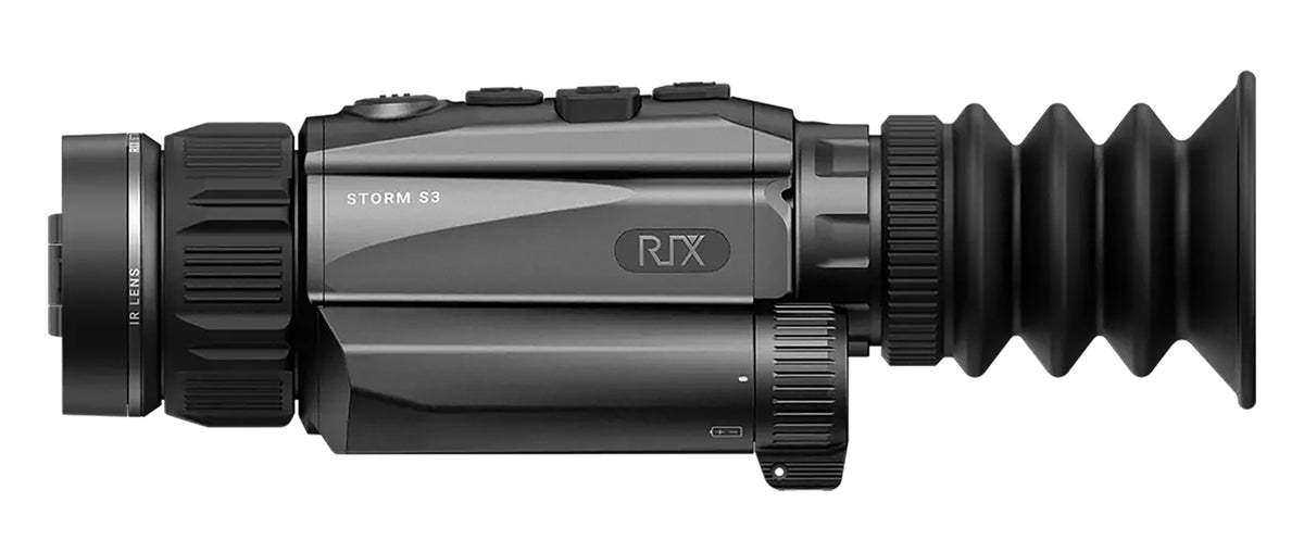 Rix Optics RIXSTORMS3 Storm S3 Thermal Rifle Scope Black 3.5x35mm 384x288 12 Microns 50Hz