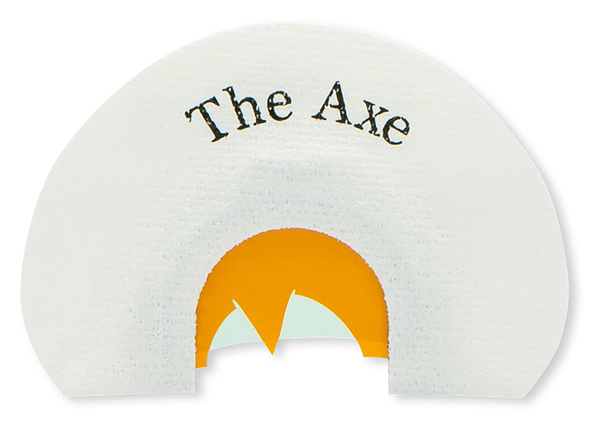 Rolling Thunder The Axe TC009-AXE 2 Reed Bat Wing Cut Turkey Diaphragm Call